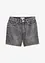 Bermuda en jean taille mi-haute, peu extensible, bonprix