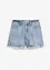 Short en jean taille haute, peu stretch, bonprix