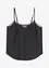 Top avec broderies anglaises, bonprix