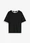T-shirt à liserés en dentelle, bonprix