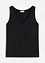 Top boutonné, bonprix