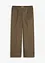 Pantalon à pinces en coton extensible, bonprix