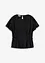 T-shirt en jersey crêpe avec smocks, bonprix