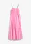 Robe 100% coton à fines bretelles, bonprix