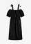 Robe col Bardot 100% coton, bonprix