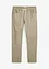 Pantalon droit extensible taille élastiquée, Regular, bonprix