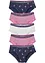 Lot de 5 culottes fille, bonprix