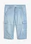 Jean cargo 3/4 Regular droit, bonprix