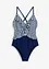 Maillot 1 pièce à volants, bonprix