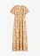 Robe longue imprimée en viscose mélangée, bonprix