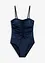 Maillot 1 pièce sculptant en matière brillante, maintien modéré, bonprix