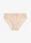 Slip Maxi avec dentelle Lurex bicolore, bonprix