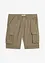Bermuda cargo 100% coton, Loose Fit, bonprix