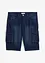 Bermuda cargo en jean, coupe loose, bonprix