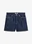 Short en jean taille haute, peu extensible, bonprix