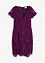 Robe en dentelle avec application en crochet sur l'encolure, bonprix