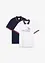 Lot de 2 polos 100% coton, bonprix