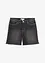 Short en jean, taille mi-haute, extensible, bonprix