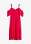 Robe à volants en viscose texturée, bonprix