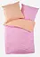 Parure de lit réversible en percale unie, bonprix