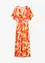 Robe longue à imprimé batik, en viscose douce et extensible, bonprix