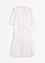 Robe midi à broderies anglaises, bonprix