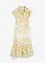 Robe longue en ramie avec un bel imprimé floral, bonprix