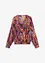 Blouse imprimée en crêpe, bonprix