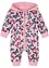 Combinaison sweat bébé à capuche coton, bonprix