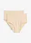 Lot de 2 slips sculptants sans coutures, maintien modéré, bonprix