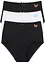 Lot de 3 slips taille haute, bonprix