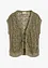 Gilet sans manches en maille ajourée, bonprix
