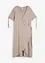Robe portefeuille en mélange viscose-élasthanne fluide, bonprix