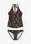 Tankini (ens. 2 pces) à col V, bonprix