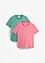Lot de 2 T-shirts de grossesse et d’allaitement, bonprix