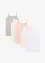 Lot de 5 caracos en coton extensible, bonprix