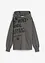 Sweat à capuche oversize, bonprix