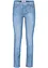 Jean slim taille mi-haute, cropped, bonprix