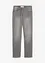 Jean droit taille mi-haute, extensible, bonprix