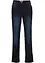 Jean droit taille mi-haute, extensible, bonprix