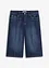 Bermuda en jean taille mi-haute, peu extensible, bonprix
