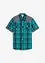 Chemise manches courtes avec empiècements denim, bonprix