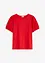 T-shirt en jersey avec manches bouffantes en popeline de coton, bonprix