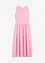 Robe midi en jersey texturé avec découpe dos, bonprix