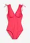 Maillot 1 pièce sculptant à larges bretelles, maintien léger, bonprix