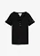 T-shirt col tunisien 100% coton, bonprix