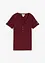 T-shirt col tunisien 100% coton, bonprix