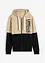 Sweat zippé à capuche 100% coton, bonprix