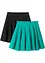 Lot de 2 jupes jersey avec coton, bonprix