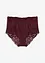 Culotte taille haute en dentelle, bonprix